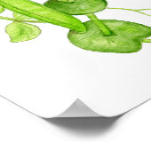 Snap Pea Gnome Art Print Poster (Ecke)