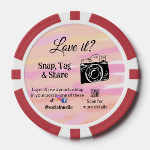 Snap-Tag-Share-Media-Kamera fügt soziale Liebe hin Pokerchips
