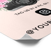 Snap, Tag, soziale Medien auf Instagram freigeben Poster (Ecke)