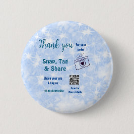 Snap-Tag teilen soziale Medien q oder Code-Glitzer Button