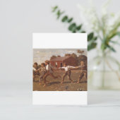 Snap the Whip', Winslow Homer_Great Work of Art Postkarte (Stehend Vorderseite)