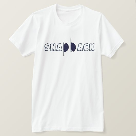 Snapback-T - Shirt (Design vorne)