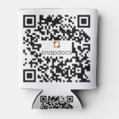 snapdocs qr-Code Dosenkühler (Vorderseite)
