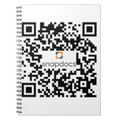 snapdocs qr-Code Notizblock (Vorderseite)