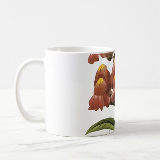 snapdragon(Antirhinum sp.) von Redouté Kaffeetasse (Links)
