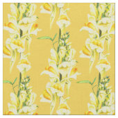 Snapdragon Aquarell botanische Wildblume Stoff (Nahaufnahme)