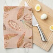 Snapdragon-Blume Geschirrtuch (Viertel Falte)