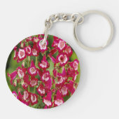 Snapdragon-Blume Schlüsselkette Schlüsselanhänger (Rückseite)