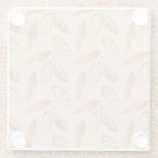 Snapdragon Flower Glasuntersetzer (Rückseite)