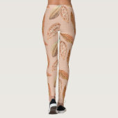 Snapdragon Flower Leggings (Rückseite)