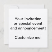 Snapdragon Gelbe Blume Einladung (Rückseite)