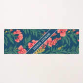 Snapdragon Rainbow Personalisiertes Muster Yogamatte (Vorderseite (Horizontal))