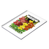 Snapdragon Vintag Seed Packet Notizblock (Linke Seite)