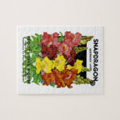 Snapdragon Vintag Seed Packet Puzzle (Horizontal)
