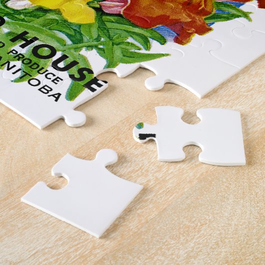 Snapdragon Vintag Seed Packet Puzzle (Seite)