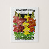 Snapdragon Vintag Seed Packet Puzzle (Vertikal)