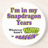Snapdragon Years Getränkeuntersetzer (Vorne)