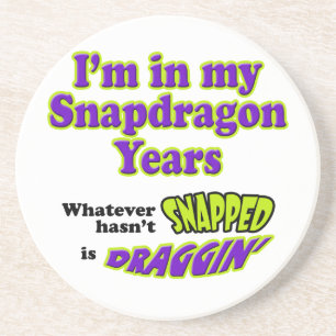 Snapdragon Years Getränkeuntersetzer