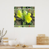 Snapdragon Yellow Blume Poster (Küche)