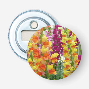 Snapdragons farbenfrohe Blüte Flaschenöffner