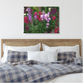 "SNAPDRAGONS"/FOTOG/3 PANELS LEINWAND GLOSS (Insitu (Schlafzimmer))