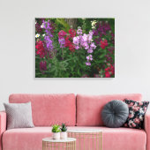 "SNAPDRAGONS"/FOTOG/3 PANELS LEINWAND GLOSS (Insitu (Wohnzimmer))