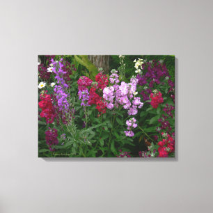 "SNAPDRAGONS"/FOTOG/3 PANELS LEINWAND GLOSS