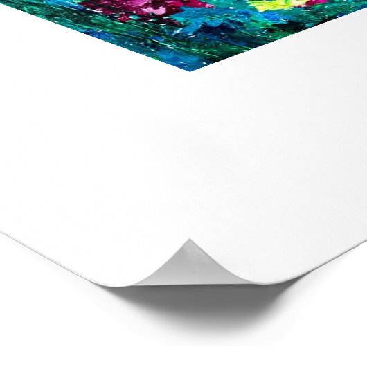 Snapdragons Poster (Ecke)