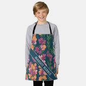 Snapdragons Rainbow Personalisiertes Muster Schürze (Getragen)