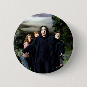Snape Hermoine Ron Harry Button
