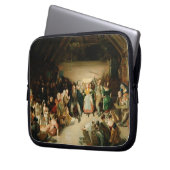 Snapp Apple Nacht Laptopschutzhülle (Vorderseite Links)