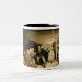 Snapp Apple Nacht Zweifarbige Tasse (Mittel)