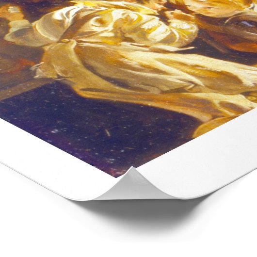 Snapp Apple Night (Detail) 2 Poster (Ecke)