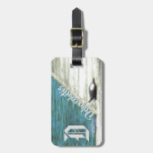 Snapper Turtle Dock Gepäckanhänger (Vorderseite vertikal)