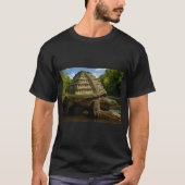 Snappingurtle with Pyramid of the Niches Shell fri T-Shirt (Vorderseite)