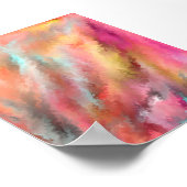 Snappy Abstrakt Art Poster (Ecke)