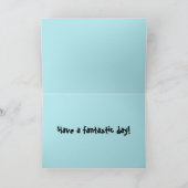 Snappy Birthday Crocodile card Karte (Innenseite)