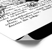 SNAPPY BOSTON BULL TERRIER VINTAG ART DRUCKER POSTER (Ecke)