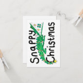 Snappy Christmas Card Karte (Vorderseite/Rückseite Beispiel)