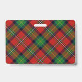 Snappy Clan Boyd Tartan Ausweis (Rückseite)