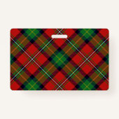 Snappy Clan Boyd Tartan Ausweis (Rückseite)