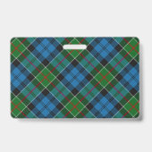 Snappy Clan Colquhoun Tartan Ausweis (Rückseite)