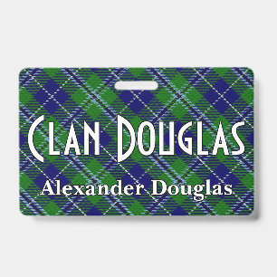 Snappy Clan Douglas Tartan Ausweis