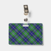 Snappy Clan Douglas Tartan Ausweis (Rückseite mit Clip)