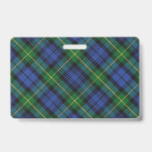 Snappy Clan Gordon Tartan Ausweis (Rückseite)