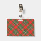 Snappy Clan Gregor MacGregor Tartan Ausweis (Back with Clip)