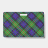 Snappy Clan Gunn Tartan Ausweis (Rückseite)