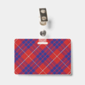 Snappy Clan Hamilton Tartan Ausweis (Rückseite mit Clip)