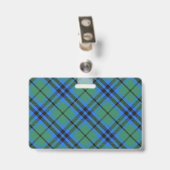 Snappy Clan Keith Tartan Ausweis (Rückseite mit Clip)