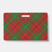 Snappy Clan MacAulay Tartan Ausweis (Rückseite)